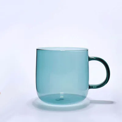 Obrázek produktu pro Skleněný hrnek 350 ml - teal