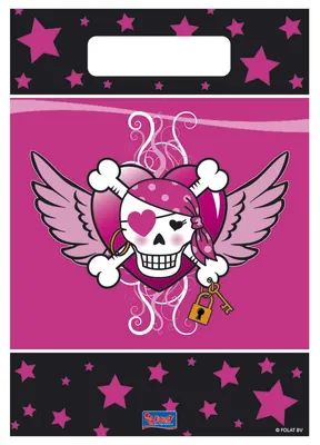 Produktbild von Pirate Girl Partytüten, 8 Stück
