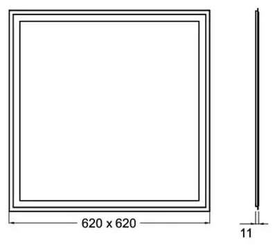Obrázok produktu pre Brumberg 32055074, 4 K, 4,2 lm, IP20, Biela