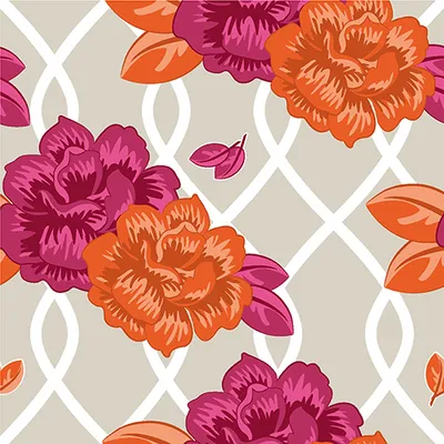 Produktbild von 20 Servietten, 3-lagig 1/4-Falz 40 cm x 40 cm "Rosa"