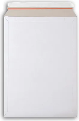Image de Lot de 100 enveloppes carton b-box 7 blanc format 320x455 mm