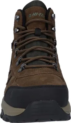 Immagine prodotto di Hi-Tec - Stivali "Bandera Expedition" da uomo, in pelle scamosciata, alti fino alla caviglia FS12107 (47 EU Wide) (Smoke brown/khaki)