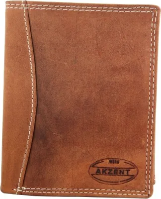 Produktbild von Akzent Herren Geldbörse aus Echtleder. Format 9 x 12 cm.