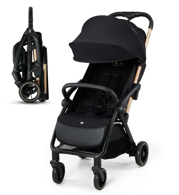 Productafbeelding van Wandelwagen Buggy - tot 24 kg - Automatisch inklapbaar - Zwart