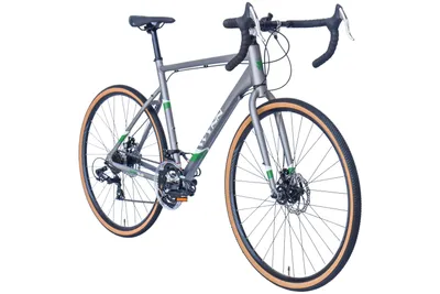 Produktbild von WYNN Gravel Bike 28 Zoll GRL5.0 silber-weiß Rahmenhöhe 54 cm 14 Gänge