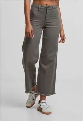 Zdjęcie produktu dla Urban Classics Ladies Relaxed Straight Fit Denim olive - 34