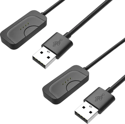 Immagine prodotto di Cavo compatibile con Oppo Watch 3 / 3 Pro / 2 / 1 [2 pezzi] Adattatore di ricarica USB sostitutivo da 1m per smartwatch Phonillico®