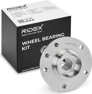 Produktbild von RIDEX Radlagersatz für AUDI A3 Schrägheck (8P1) 654W1381