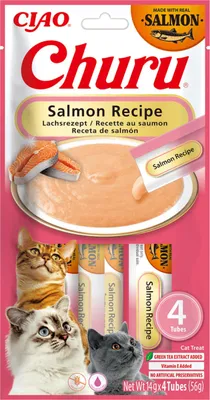 Immagine prodotto di Inaba Cat Churu Lachs Rezept 4X14G (56G) Eu681