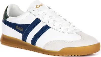 Produktbild von Gola Classics Torpedo Leder in Weiß Navy für Herren – 6 UK - 40 EU - 7 US / White Navy