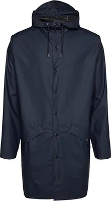 Produktbild von RAINS - Long Jacket Navy - Blau