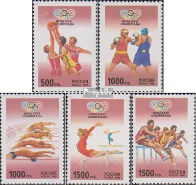Produktbild von Briefmarken Russland 1996 Mi 514-518 (kompl.Ausg.) postfrisch Olympische Sommerspiele