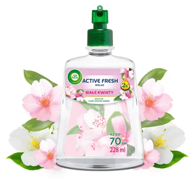 Image de AIRWICK Recharge pour désodorisant Jasmin et Fleurs blanches 228 ml