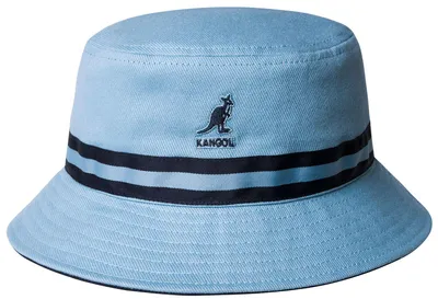 Kangol Bucket Hat Flapper Stripe Lahinch in blau