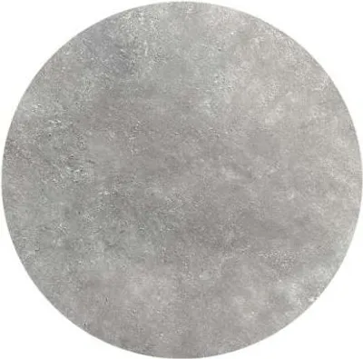 Image de Table de bar Infinity Tripod - Structure blanche + plateau en stratifié haute pression Moonstone Ø70 cm (1 pièce)
