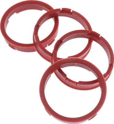 Produktbild von 4x Zentrierringe 73,1 x 64,1 mm Dunkelrot Felgen Ringe Germany
