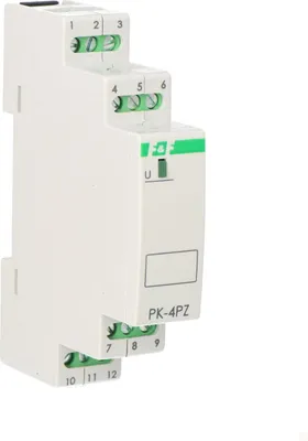 Zdjęcie produktu dla Przekaźnik elektromagnetyczny PK-4PZ 48 V 48 V AC/DC Styk: 2P I=2x8A 2Z I=2x8A 1 moduł