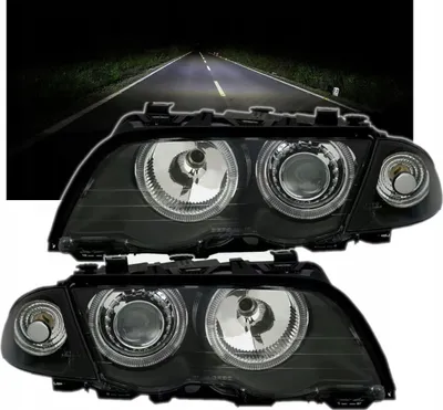 Obrázok produktu pre Svetlomety Predné svetlá pre BMW E46 Sedan / Touring od 1998 do 2001 Motory ZDARMA