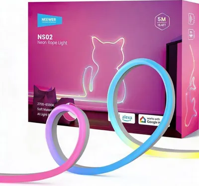 Immagine prodotto di Neewer LED Strip NS02 striscia LED modellabile con controllo tramite app 5 m