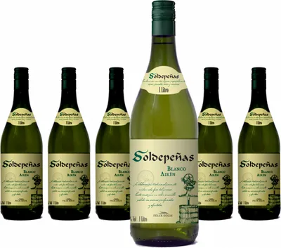 Immagine prodotto di 6 x Félix Solís Castillo De Soldepeñas Airén