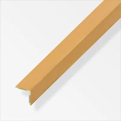Produktbild von alfer Winkel 1 m, 30 x 30 mm PVC (Kunststoff) glatt buche