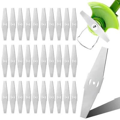 Immagine prodotto di Set di 30 lame di ricambio per tagliaerba/trimmer da 15 cm