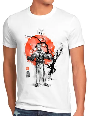 Produktbild von BaumwolleCloud Inked Sukuna Herren T-Shirt anime japan manga