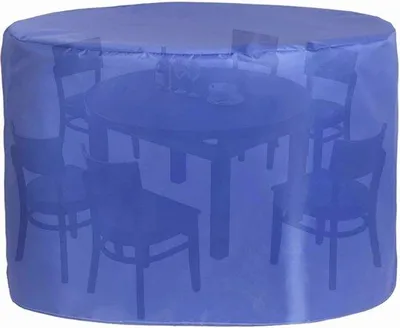 Image de Housse de protection pour mobilier de jardin, forme ronde, imperméable - 100 x 227 cm