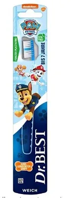 Obrázok produktu pre Dr Best, Paw Patrol, Soft, Szczoteczka do zębów, 1 sztuka (PRODUKT Z NIEMIEC)