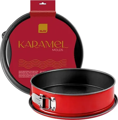 Produktbild von Ibili Karamellform Und-boden 26 Cm Rot  Rot One Size