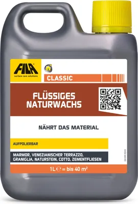 Immagine prodotto di FILA CLASSIC - La cera lucida per cotto, travertino, terrazzo, marmo e pietra naturale 1 litro