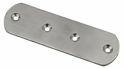 Produktbild von Edelstahl Blech Lochplatte Holzverbinder Lochblech Flachverbinder Verbinder 5-15 125x38mm