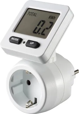 Produktbild von VIVanco™Energiekostenmessgerät 3680W mit Verbrauchsrechner, digital (62654)