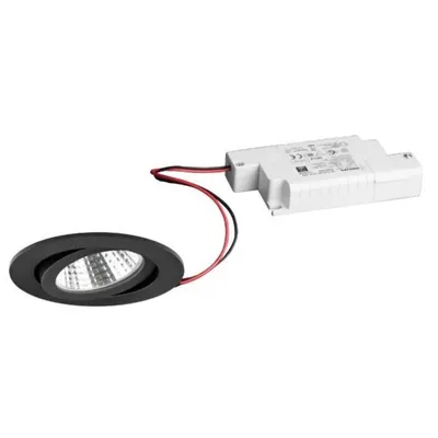 Produktbild von Brumberg Leuchten Brumberg 39363183 EB-Strahler-Set BB03 rund sw Phase 6W 230V