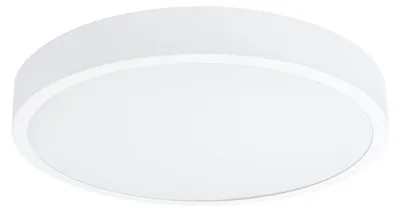 Produktbild von LED Deckenleuchte Aluminium D: 50 cm Weiß rund warmweiß 3000 K 2539 lm Modern
