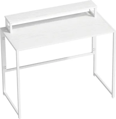 Produktbild von Schreibtisch Klappbar Computertisch mit Monitorhalterung  für Arbeitszimmer 100 x 48 x 87,5 cm