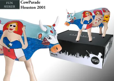 Immagine prodotto di Funseeker - Mucca da parata Mucca grande