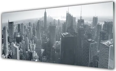 Produktbild von Glasbilder 125x50 Wandbild Druck auf Glas Stadt Gebäude