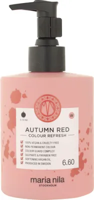 Produktbild von Maria Nila Autumn Red, 300 ml, Frauen, Schwarz, Braun, Anti-Frizz, Feuchtigkeitsspendend, Nährend, Schutz, Auffrischend, Glanz, Weichmachend, Arganöl, Pumpenflasche