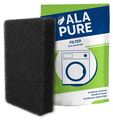 Image de Filtre en mousse pour condenseur de sèche-linge Alapure, compatible avec le modèle Pelgrim 327136