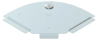 Productafbeelding van Obo Bettermann 6036900, Hoekstuk voor verbindingssysteem, Zink, 90°, 100 mm
