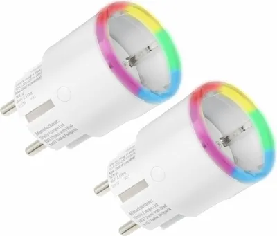Produktbild von SHELLY WLAN-Steckdose Plug S Gen3, Matter, weiß, 2 Stück