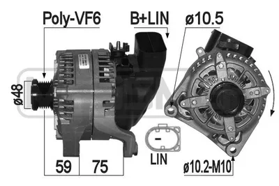 Zdjęcie produktu dla Alternator 170A