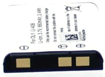 Produktbild von AGI 4746, 660 mAh, Digitalkamera, Lithium-Ion, 3,9 cm, 3,1 cm, 6 mm