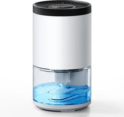 Obrázek produktu pro Odvlhčovač vzduchu, elektrický, přenosný mini odvlhčovač, objem 1000 ml, odvlhčovač vhodný do ložnice a koupelny