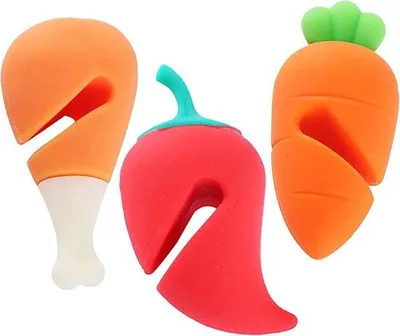 Produktbild von Famanu Dekselhalter Set aus Silikon, 3 Stück – Küchenhelfer gegen Überkochen