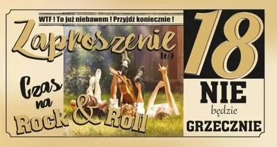 Zdjęcie produktu dla Zaproszenie Urodziny 70 (10szt) - AbCard