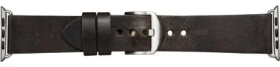 Immagine prodotto di Cinturino per orologio Bornholm, 44 mm, marrone scuro/argento
