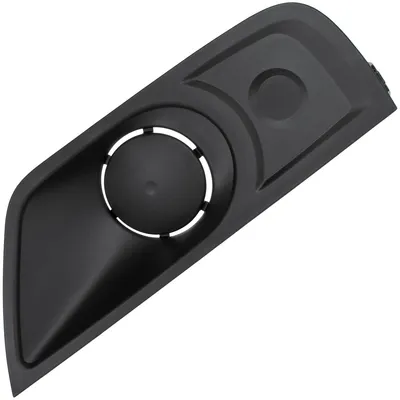 Für Renault Master III ab 2010-2024 Stoßstange Gitter Abdeckung Schwarz RECHTS in der Farbe Schwarz von GOLDCAR