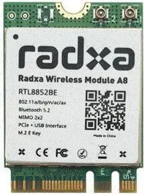 Productafbeelding van ALLNET Radxa zbh. M.2 WiFi 6 en BT5.2 draadloos module A8